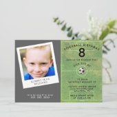 Fun Kids Football, Photo Birthday Party 招待状 (スタンド正面)