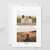 fun lettering seasons greetings stars photo シーズンカード (裏面)