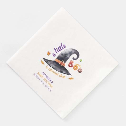 Fun Little Boo Witch Hat Fall Baby Shower (コーナー)