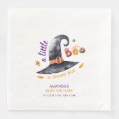 Fun Little Boo Witch Hat Fall Baby Shower (正面)