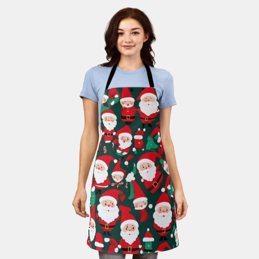 Fun Little Santa's エプロン (着用した状態)