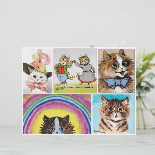 Fun Loving Cats by Louis Wain (スタンド正面)