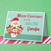 Fun! Merry Christmas Grandpa カード