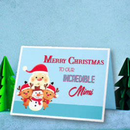 Fun! Merry Christmas Mimi カード