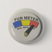 FUN METER BUTTON 缶バッジ (正面)