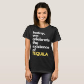 Fun mexican holiday tequil cinco de mayo dia de lo tシャツ (正面フル)