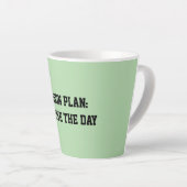 Fun Mint Green Sarcastic quote for teachers Small カフェラテマグ (右アングル)