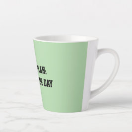 Fun Mint Green Sarcastic quote for teachers Small カフェラテマグ