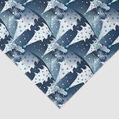 Fun Modern Scandinavian Abstract Pine Tree Pattern 薄葉紙 (詳細)