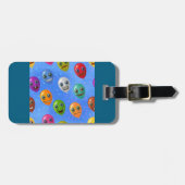 Fun Monster Face Balloons ラゲッジタグ (正面横)