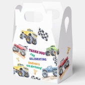 Fun Monster Trucks Birthday Party  フェイバーボックス (見開き)