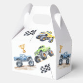 Fun Monster Trucks Birthday Party  フェイバーボックス (裏面)