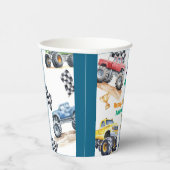 Fun Monster Trucks Birthday Party 紙コップ (右)