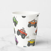 Fun Monster Trucks Birthday Party  紙コップ (右)