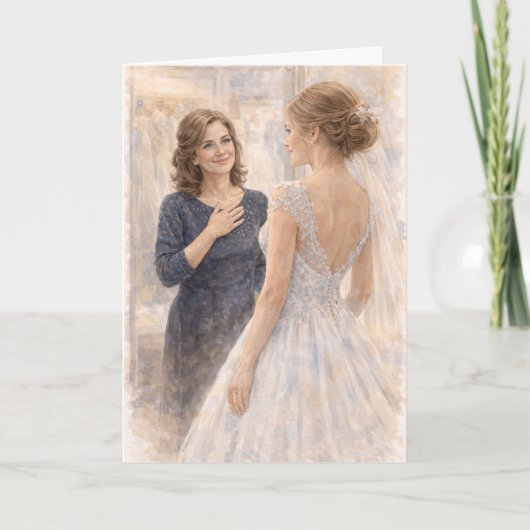 Fun Mother of the Bride Prayer Ezekiel 25:17 カード (正面)