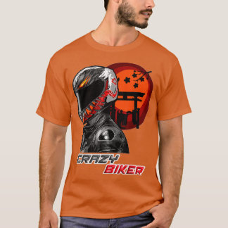 Fun motorcyclist, motorcycle biker for men and wom tシャツ