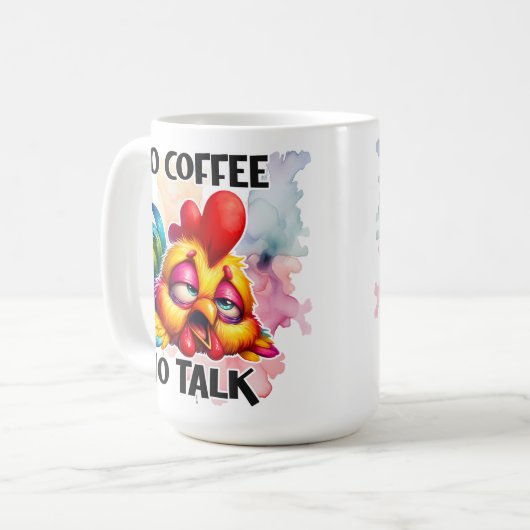 Fun Mug コーヒーマグカップ (正面左)
