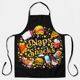 fun Naps & Snacks Apron Colorful & Playful  エプロン