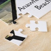 Fun New Zealand Destination Souvenir Photo Collage ジグソーパズル (側面)