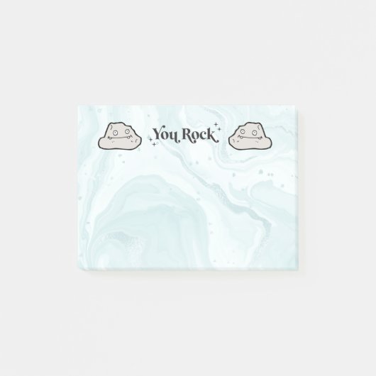 Fun Notepad | You Rock | メンタルサポートノート ポストイット (正面)