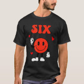 Fun Number 6 Funny 67 Meme Six Seven 6 7 Valentine Tシャツ (正面)