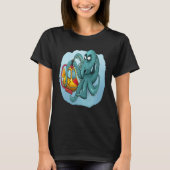 FUN OCTOPUS OCTOPUS DIVER PERISCOPE UNDERWATER SUB Tシャツ (正面)