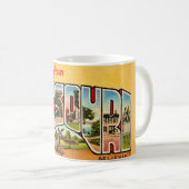 Fun Old Missouri Greeting Postcard Mug コーヒーマグカップ (正面右)