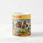 Fun Old Missouri Greeting Postcard Mug コーヒーマグカップ (中央)