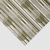 Fun Olive Green Party Tinsel and Confetti Pattern 薄葉紙 (詳細)