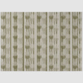 Fun Olive Green Party Tinsel and Confetti Pattern 薄葉紙 (正面)