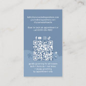 Fun Pampered Pet Dog Groomer Professional Stylist  名刺 (裏面)