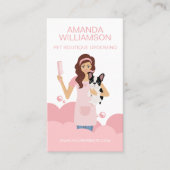 Fun Pampered Pet Dog Groomer Professional Stylist  名刺 (正面)