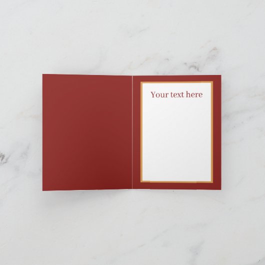 Fun pecan pie customizable カード (内部)