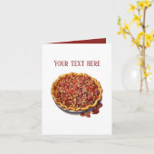 Fun pecan pie customizable カード (黄色い花)