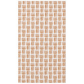 Fun PERKY FOR SOME TURKEY Happy Thanksgiving テーブルクロス (正面)