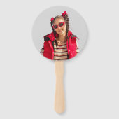 Fun Personalized Face on a Stick Photo Prop  ハンドファン (裏面)