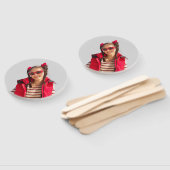 Fun Personalized Face on a Stick Photo Prop  ハンドファン (組立なし)