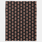 Fun Personalized Face Photo フリースブランケット (正面)