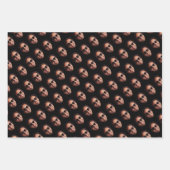 Fun Personalized Face Photo ラッピングペーパーシート (正面)