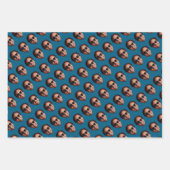 Fun Personalized Face Photo ラッピングペーパーシート (正面3)