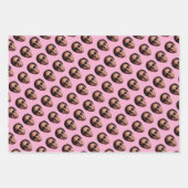 Fun Personalized Face Photo ラッピングペーパーシート (正面3)