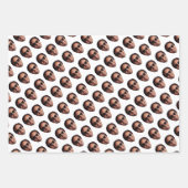 Fun Personalized Face Photo ラッピングペーパーシート (正面2)