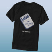 Fun Personalized Name Sardine Tin Tシャツ