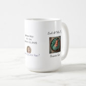 Fun Photo Birth Announcement  Personalized Mug コーヒーマグカップ (正面右)