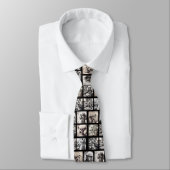 Fun Photo Collage 9 Photo Pictures Neck Tie ネクタイ (タイ)