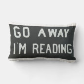 fun pillow with saying ランバークッション (裏面)