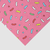 Fun Pink Candy Sprinkles Pattern 薄葉紙 (詳細)