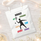 Fun player tennis  フェイバーバッグ (クリップ留めされた状態)