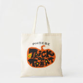 Fun Playful Pumpkin Halloween トートバッグ (正面)