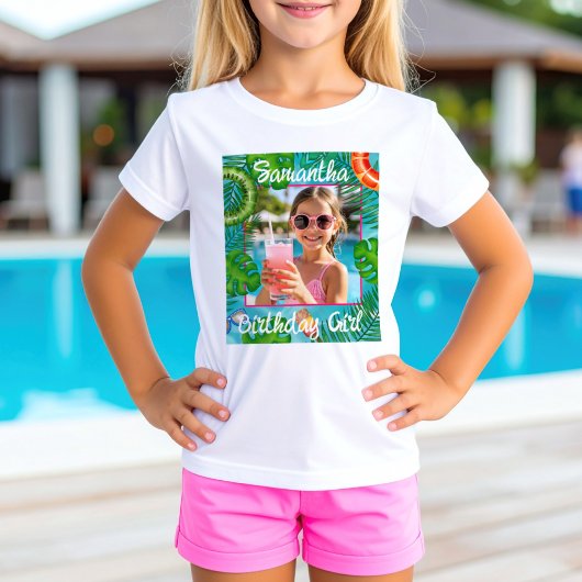 Fun Pool Party Guest of Honor T-Shirt Tシャツ